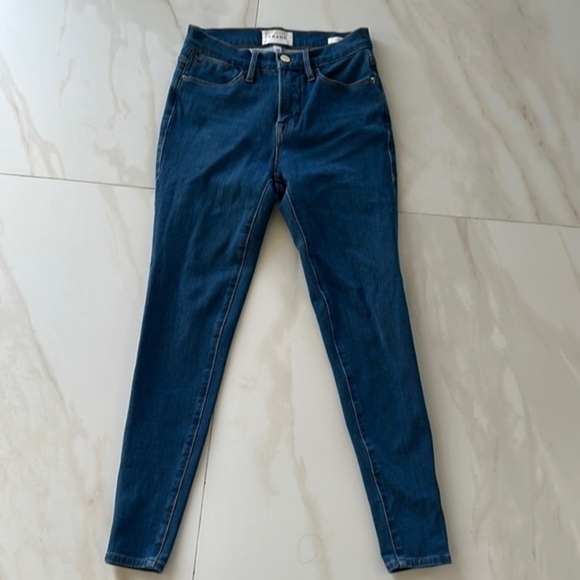 Frame Denim Denim - Frame Skinny Blue Women's Jeans